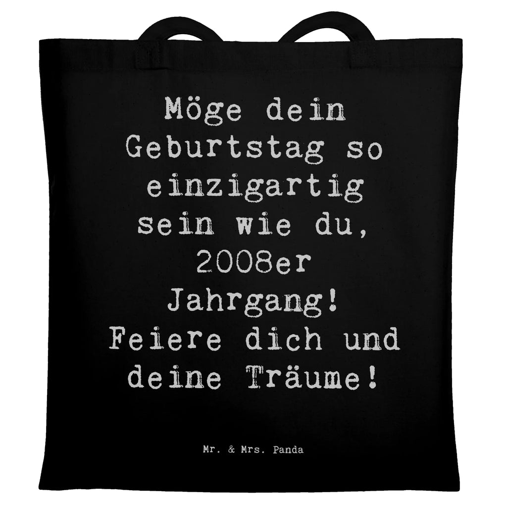 Tragetasche Spruch 2008 Geburtstag Einzigartig Beuteltasche, Beutel, Einkaufstasche, Jutebeutel, Stoffbeutel, Tasche, Shopper, Umhängetasche, Strandtasche, Schultertasche, Stofftasche, Tragetasche, Badetasche, Jutetasche, Einkaufstüte, Laptoptasche, Geburtstag, Geburtstagsgeschenk, Geschenk