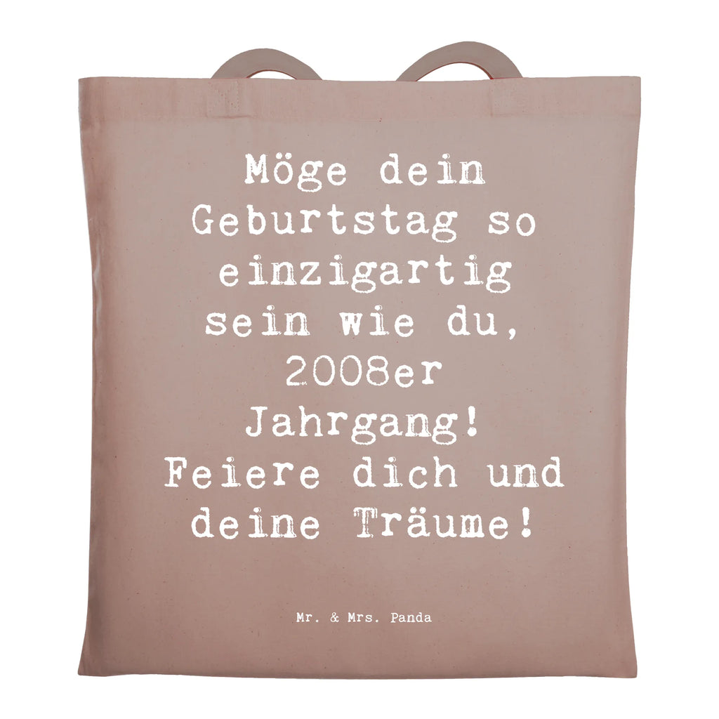 Tragetasche Spruch 2008 Geburtstag Einzigartig Beuteltasche, Beutel, Einkaufstasche, Jutebeutel, Stoffbeutel, Tasche, Shopper, Umhängetasche, Strandtasche, Schultertasche, Stofftasche, Tragetasche, Badetasche, Jutetasche, Einkaufstüte, Laptoptasche, Geburtstag, Geburtstagsgeschenk, Geschenk