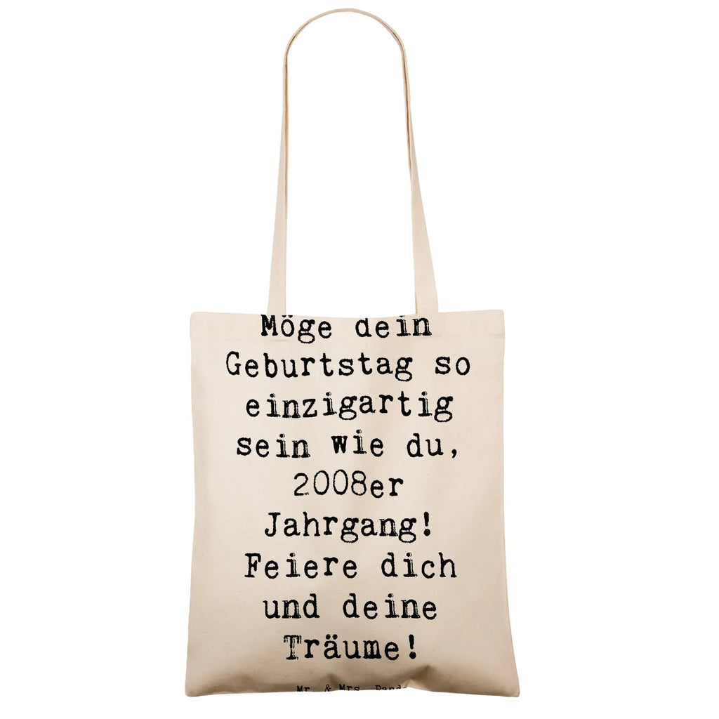 Tragetasche Spruch 2008 Geburtstag Einzigartig Beuteltasche, Beutel, Einkaufstasche, Jutebeutel, Stoffbeutel, Tasche, Shopper, Umhängetasche, Strandtasche, Schultertasche, Stofftasche, Tragetasche, Badetasche, Jutetasche, Einkaufstüte, Laptoptasche, Geburtstag, Geburtstagsgeschenk, Geschenk