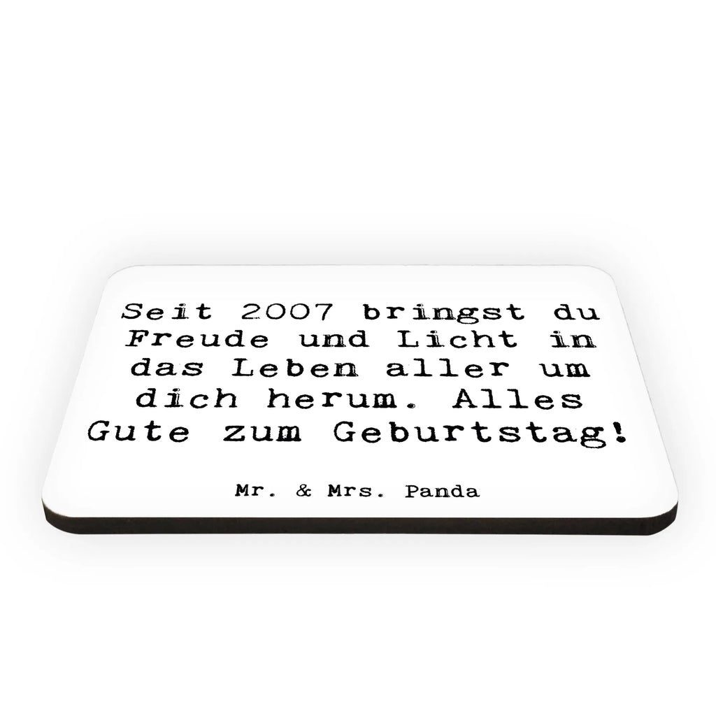 Magnet Spruch 2007 Geburtstag Kühlschrankmagnet, Pinnwandmagnet, Souvenir Magnet, Motivmagnete, Dekomagnet, Whiteboard Magnet, Notiz Magnet, Kühlschrank Dekoration, Geburtstag, Geburtstagsgeschenk, Geschenk