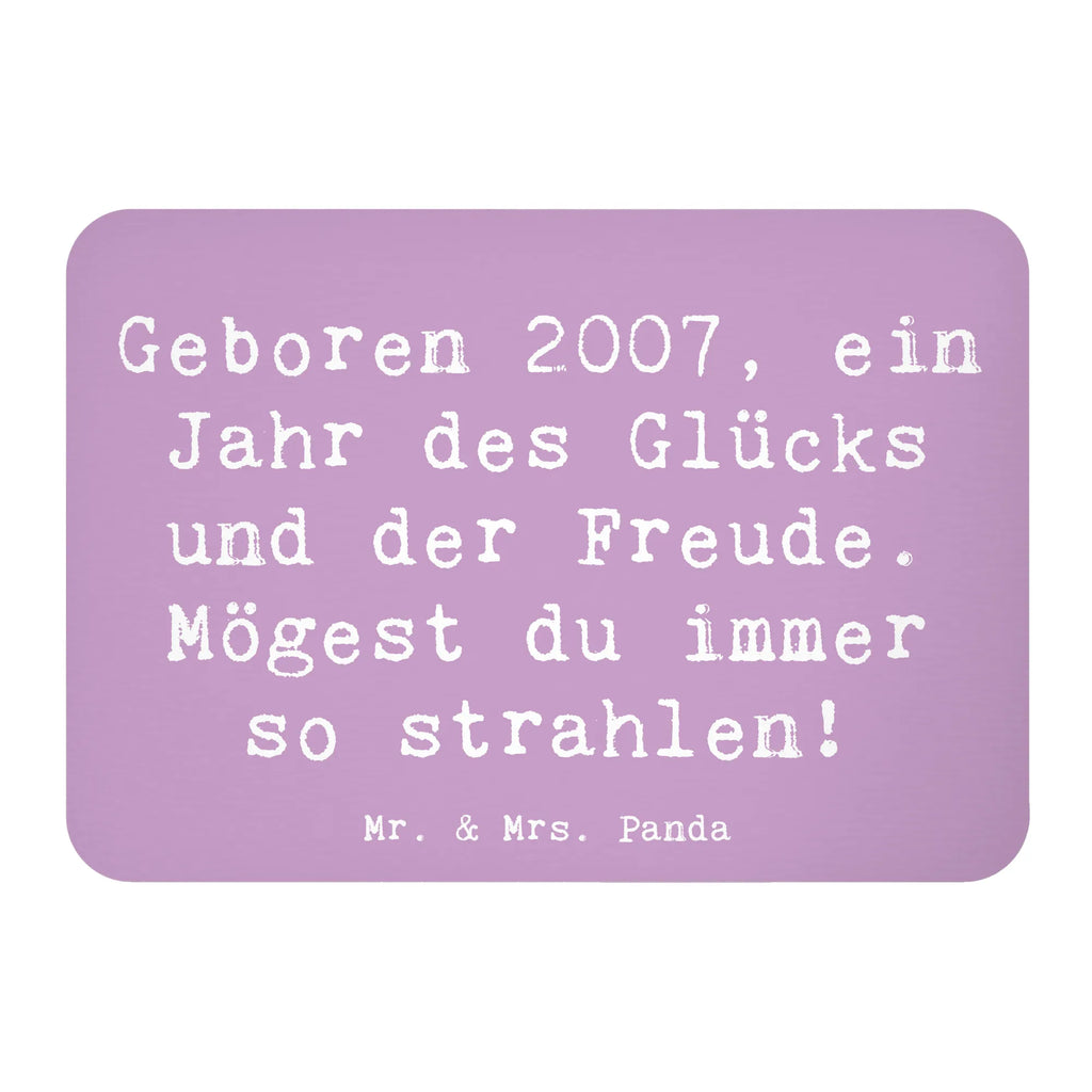 Magnet Spruch 2007 Geburtstag Kühlschrankmagnet, Pinnwandmagnet, Souvenir Magnet, Motivmagnete, Dekomagnet, Whiteboard Magnet, Notiz Magnet, Kühlschrank Dekoration, Geburtstag, Geburtstagsgeschenk, Geschenk