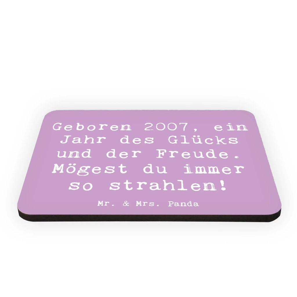 Magnet Spruch 2007 Geburtstag Kühlschrankmagnet, Pinnwandmagnet, Souvenir Magnet, Motivmagnete, Dekomagnet, Whiteboard Magnet, Notiz Magnet, Kühlschrank Dekoration, Geburtstag, Geburtstagsgeschenk, Geschenk