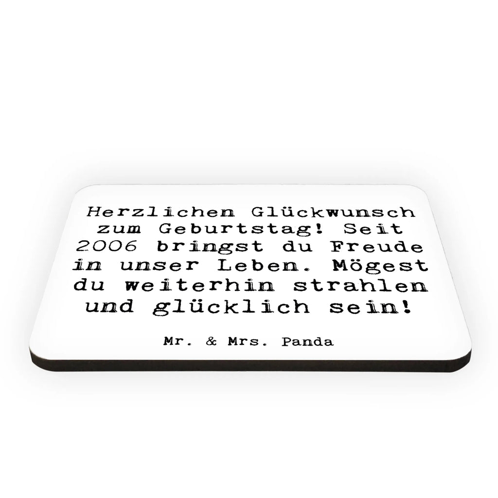 Magnet Spruch 2006 Geburtstag Kühlschrankmagnet, Pinnwandmagnet, Souvenir Magnet, Motivmagnete, Dekomagnet, Whiteboard Magnet, Notiz Magnet, Kühlschrank Dekoration, Geburtstag, Geburtstagsgeschenk, Geschenk