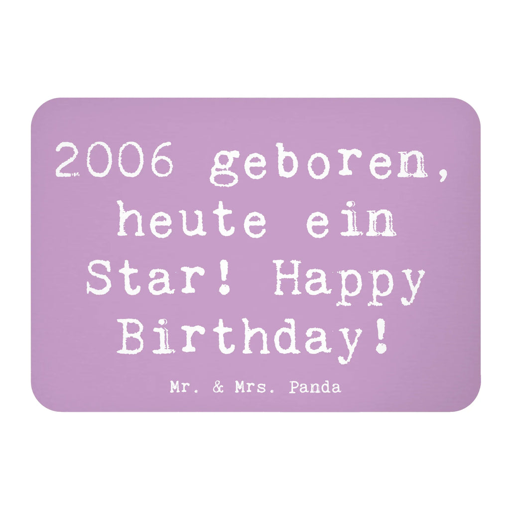 Magnet Spruch 2006 Geburtstag Star Kühlschrankmagnet, Pinnwandmagnet, Souvenir Magnet, Motivmagnete, Dekomagnet, Whiteboard Magnet, Notiz Magnet, Kühlschrank Dekoration, Geburtstag, Geburtstagsgeschenk, Geschenk