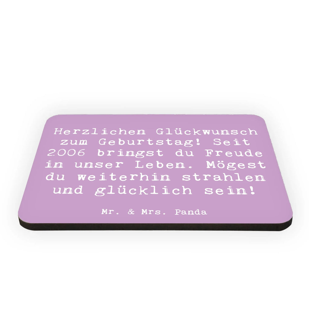 Magnet Spruch 2006 Geburtstag Kühlschrankmagnet, Pinnwandmagnet, Souvenir Magnet, Motivmagnete, Dekomagnet, Whiteboard Magnet, Notiz Magnet, Kühlschrank Dekoration, Geburtstag, Geburtstagsgeschenk, Geschenk