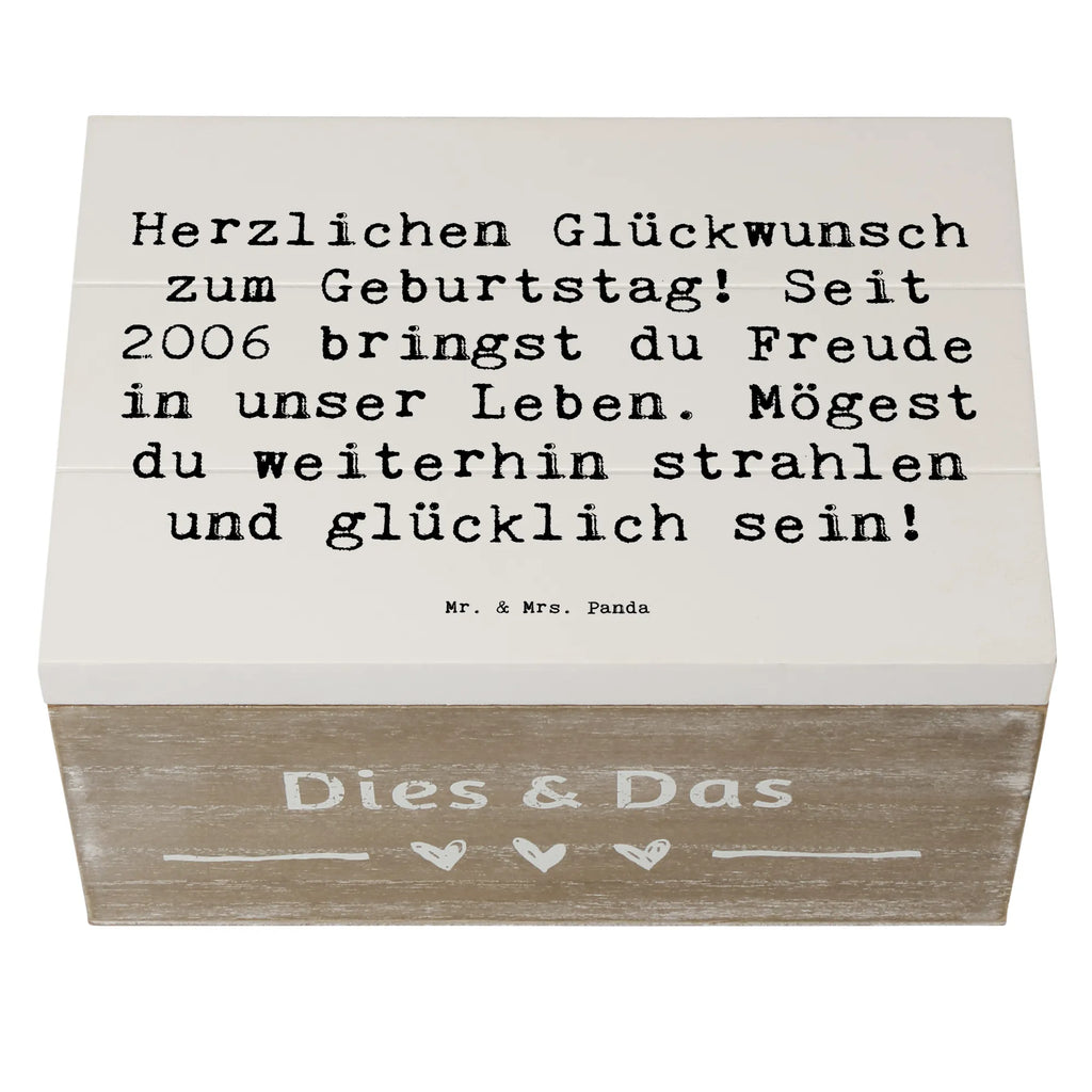 Holzkiste Spruch 2006 Geburtstag Holzkiste, Kiste, Schatzkiste, Truhe, Schatulle, XXL, Erinnerungsbox, Erinnerungskiste, Dekokiste, Aufbewahrungsbox, Geschenkbox, Geschenkdose, Geburtstag, Geburtstagsgeschenk, Geschenk