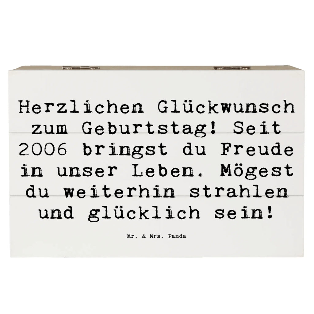 Holzkiste Spruch 2006 Geburtstag Holzkiste, Kiste, Schatzkiste, Truhe, Schatulle, XXL, Erinnerungsbox, Erinnerungskiste, Dekokiste, Aufbewahrungsbox, Geschenkbox, Geschenkdose, Geburtstag, Geburtstagsgeschenk, Geschenk