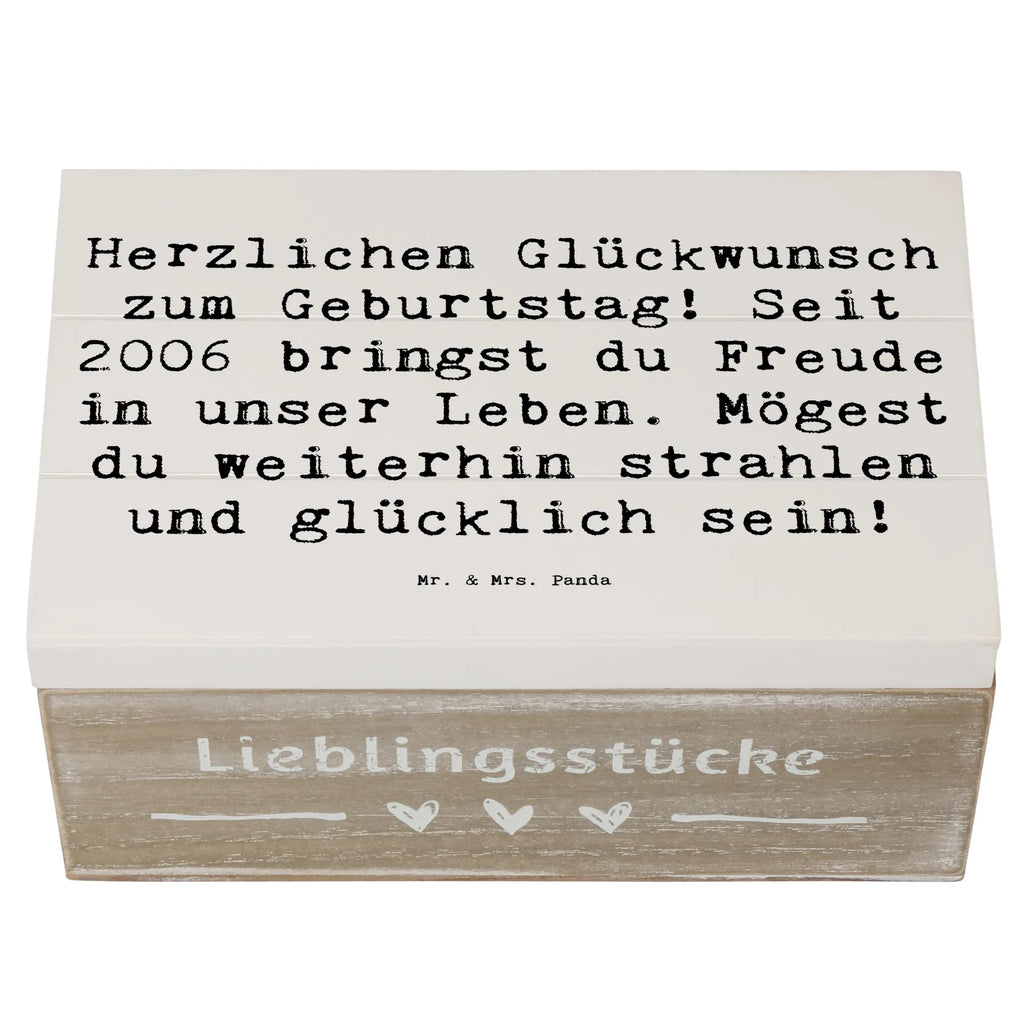 Holzkiste Spruch 2006 Geburtstag Holzkiste, Kiste, Schatzkiste, Truhe, Schatulle, XXL, Erinnerungsbox, Erinnerungskiste, Dekokiste, Aufbewahrungsbox, Geschenkbox, Geschenkdose, Geburtstag, Geburtstagsgeschenk, Geschenk