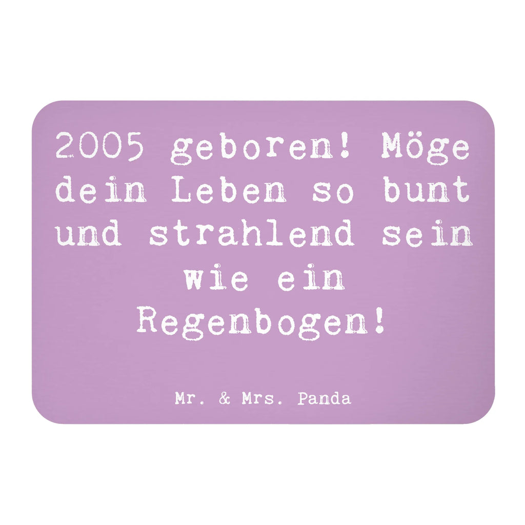 Magnet Spruch 2005 Geburtstag Regenbogen Kühlschrankmagnet, Pinnwandmagnet, Souvenir Magnet, Motivmagnete, Dekomagnet, Whiteboard Magnet, Notiz Magnet, Kühlschrank Dekoration, Geburtstag, Geburtstagsgeschenk, Geschenk