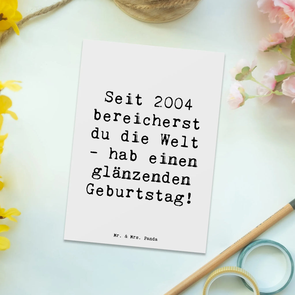 Postkarte Spruch 2004 Geburtstag Postkarte, Karte, Geschenkkarte, Grußkarte, Einladung, Ansichtskarte, Geburtstagskarte, Einladungskarte, Dankeskarte, Ansichtskarten, Einladung Geburtstag, Einladungskarten Geburtstag, Geburtstag, Geburtstagsgeschenk, Geschenk