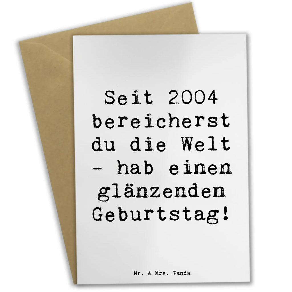 Grußkarte Spruch 2004 Geburtstag Grußkarte, Klappkarte, Einladungskarte, Glückwunschkarte, Hochzeitskarte, Geburtstagskarte, Karte, Ansichtskarten, Geburtstag, Geburtstagsgeschenk, Geschenk