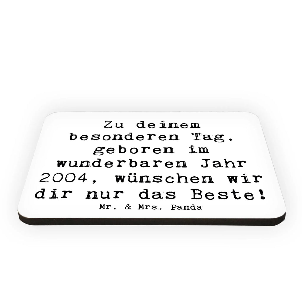 Magnet Spruch 2004 Geburtstag Kühlschrankmagnet, Pinnwandmagnet, Souvenir Magnet, Motivmagnete, Dekomagnet, Whiteboard Magnet, Notiz Magnet, Kühlschrank Dekoration, Geburtstag, Geburtstagsgeschenk, Geschenk