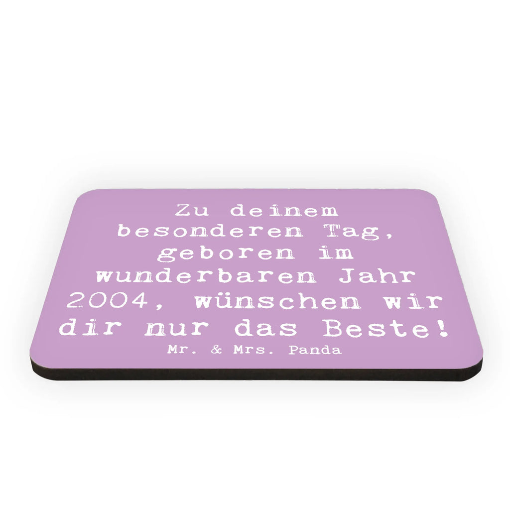 Magnet Spruch 2004 Geburtstag Kühlschrankmagnet, Pinnwandmagnet, Souvenir Magnet, Motivmagnete, Dekomagnet, Whiteboard Magnet, Notiz Magnet, Kühlschrank Dekoration, Geburtstag, Geburtstagsgeschenk, Geschenk