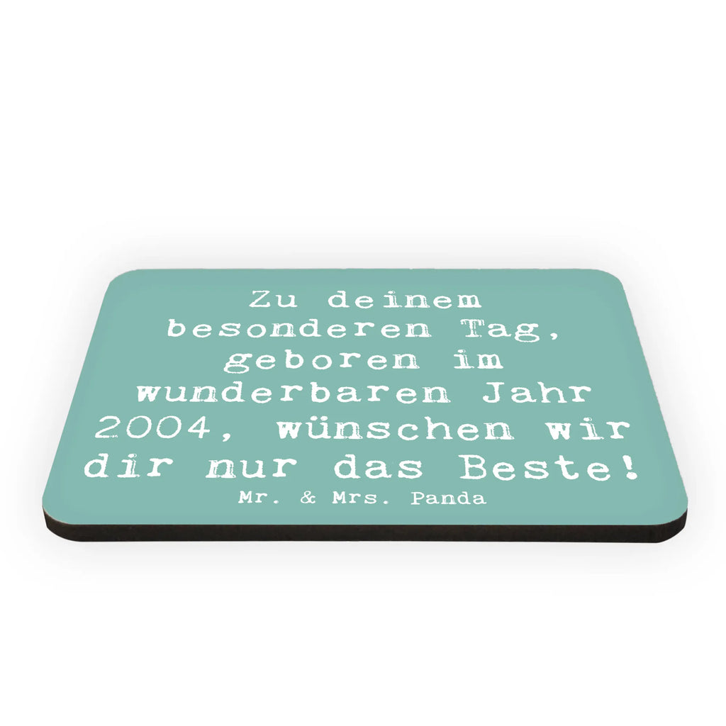 Magnet Spruch 2004 Geburtstag Kühlschrankmagnet, Pinnwandmagnet, Souvenir Magnet, Motivmagnete, Dekomagnet, Whiteboard Magnet, Notiz Magnet, Kühlschrank Dekoration, Geburtstag, Geburtstagsgeschenk, Geschenk