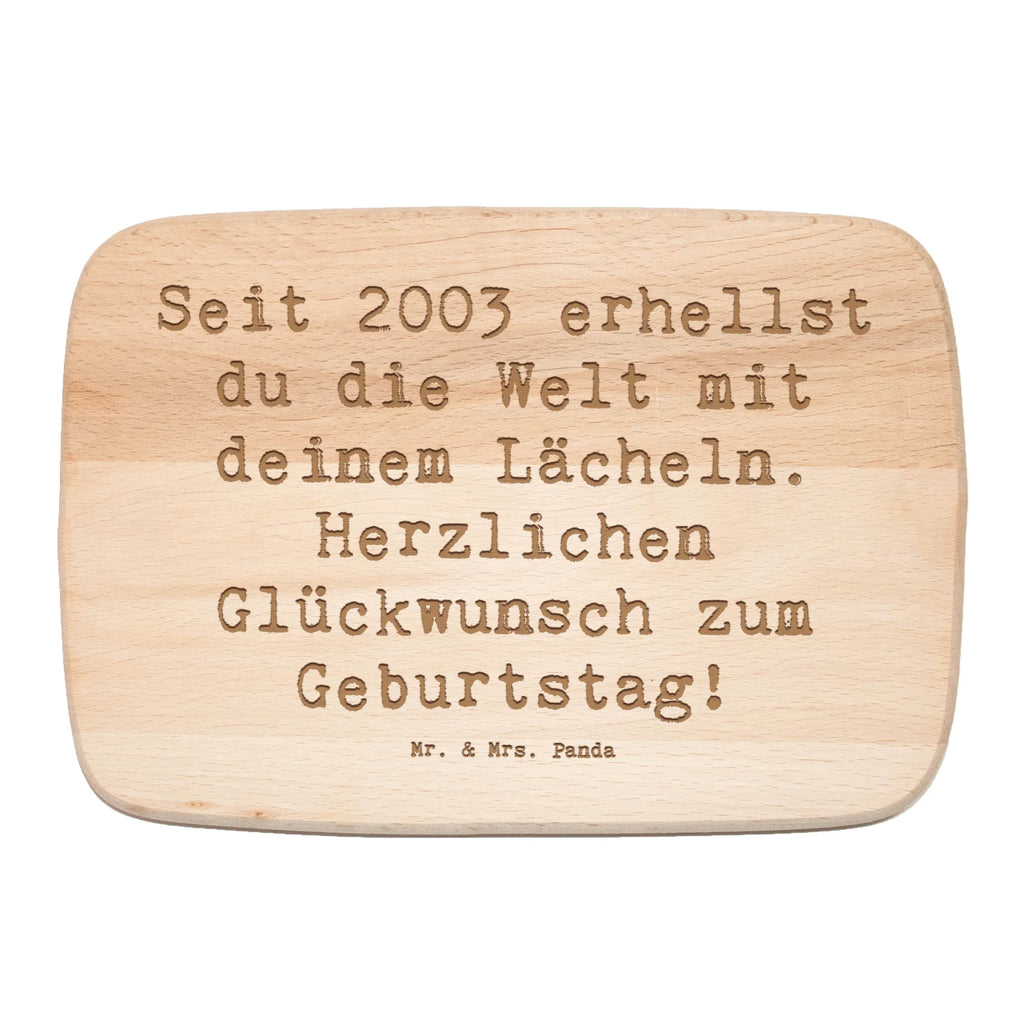 Frühstücksbrett Spruch 2003 Geburtstag Frühstücksbrett, Holzbrett, Schneidebrett, Schneidebrett Holz, Frühstücksbrettchen, Küchenbrett, Geburtstag, Geburtstagsgeschenk, Geschenk