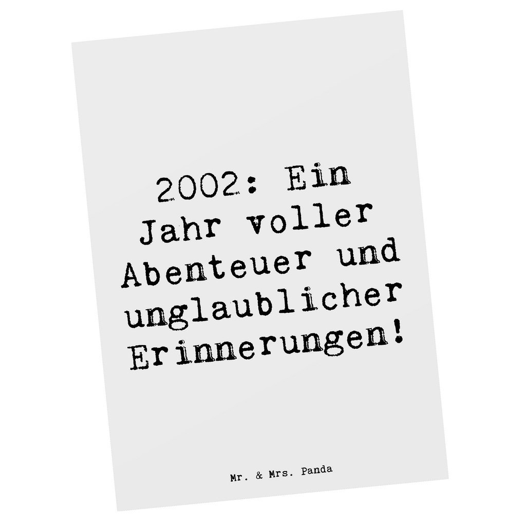 Postkarte Spruch 2002 Geburtstag Abenteuer Postkarte, Karte, Geschenkkarte, Grußkarte, Einladung, Ansichtskarte, Geburtstagskarte, Einladungskarte, Dankeskarte, Ansichtskarten, Einladung Geburtstag, Einladungskarten Geburtstag, Geburtstag, Geburtstagsgeschenk, Geschenk