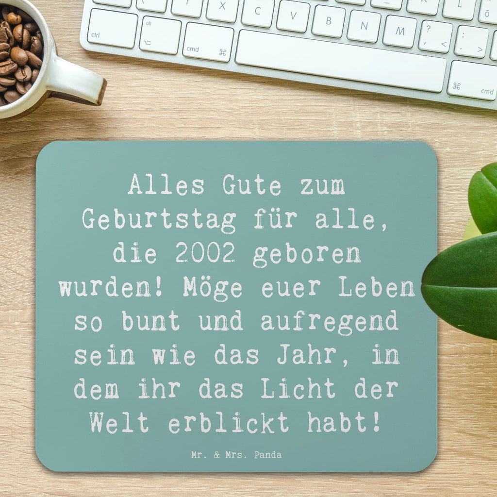 Mauspad Spruch 2002 Geburtstag Mousepad, Computer zubehör, Büroausstattung, PC Zubehör, Arbeitszimmer, Mauspad, Einzigartiges Mauspad, Designer Mauspad, Mausunterlage, Mauspad Büro, Geburtstag, Geburtstagsgeschenk, Geschenk