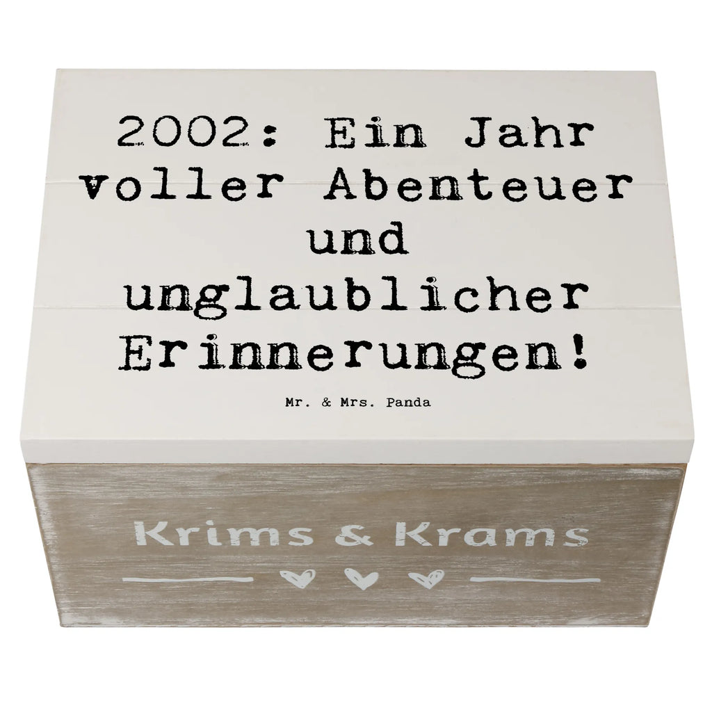 Holzkiste Spruch 2002 Geburtstag Abenteuer Holzkiste, Kiste, Schatzkiste, Truhe, Schatulle, XXL, Erinnerungsbox, Erinnerungskiste, Dekokiste, Aufbewahrungsbox, Geschenkbox, Geschenkdose, Geburtstag, Geburtstagsgeschenk, Geschenk