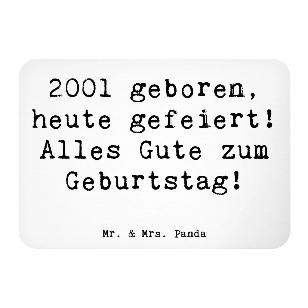 Magnet Spruch 2001 Geburtstag Kühlschrankmagnet, Pinnwandmagnet, Souvenir Magnet, Motivmagnete, Dekomagnet, Whiteboard Magnet, Notiz Magnet, Kühlschrank Dekoration, Geburtstag, Geburtstagsgeschenk, Geschenk