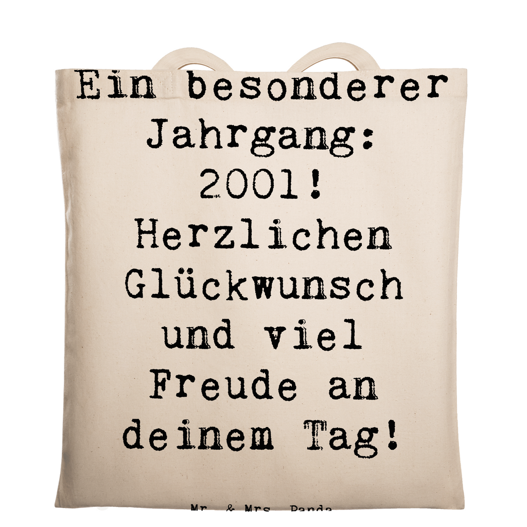 Tragetasche Spruch 2001 Geburtstag Beuteltasche, Beutel, Einkaufstasche, Jutebeutel, Stoffbeutel, Tasche, Shopper, Umhängetasche, Strandtasche, Schultertasche, Stofftasche, Tragetasche, Badetasche, Jutetasche, Einkaufstüte, Laptoptasche, Geburtstag, Geburtstagsgeschenk, Geschenk