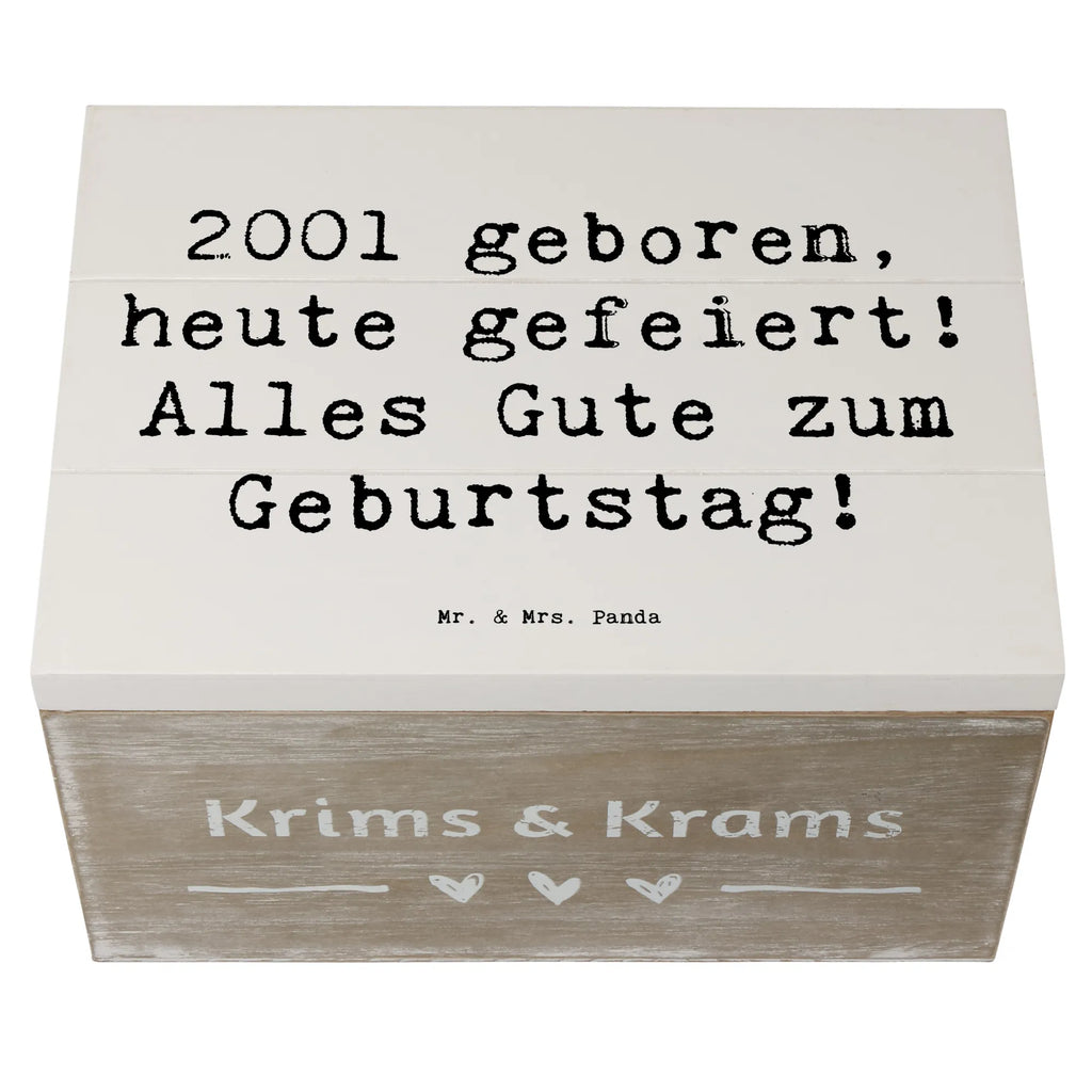 Holzkiste Spruch 2001 Geburtstag Holzkiste, Kiste, Schatzkiste, Truhe, Schatulle, XXL, Erinnerungsbox, Erinnerungskiste, Dekokiste, Aufbewahrungsbox, Geschenkbox, Geschenkdose, Geburtstag, Geburtstagsgeschenk, Geschenk