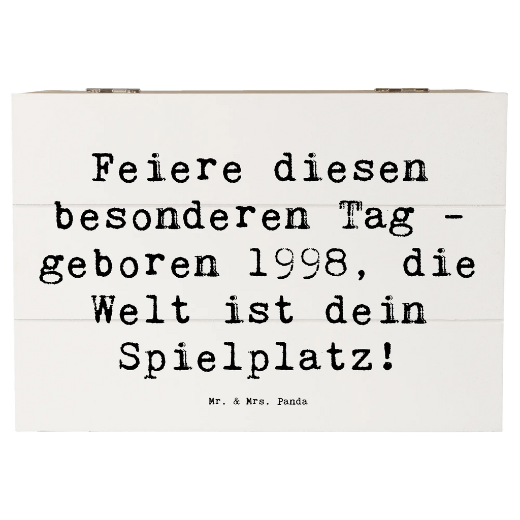 Holzkiste Spruch 1998 Geburtstag Holzkiste, Kiste, Schatzkiste, Truhe, Schatulle, XXL, Erinnerungsbox, Erinnerungskiste, Dekokiste, Aufbewahrungsbox, Geschenkbox, Geschenkdose, Geburtstag, Geburtstagsgeschenk, Geschenk