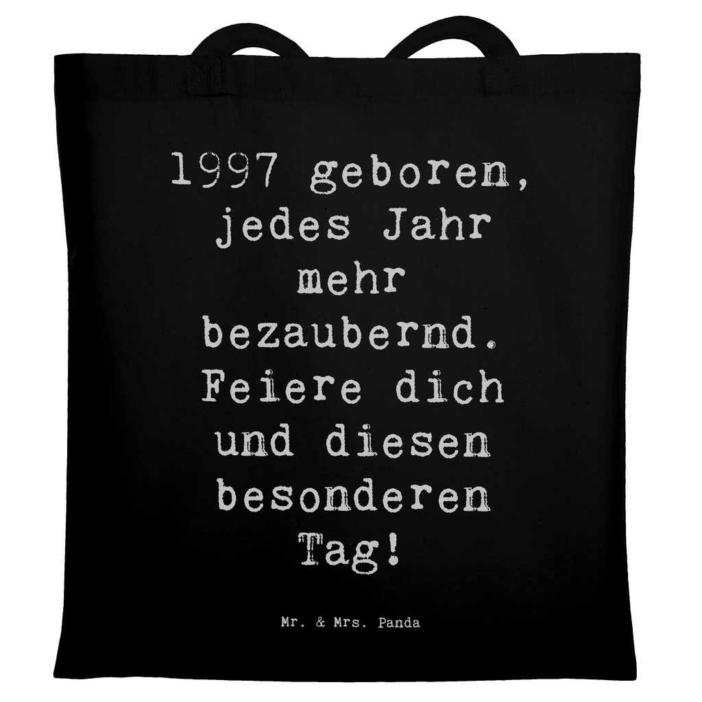 Tragetasche Spruch 1997 Geburtstag Charmant Beuteltasche, Beutel, Einkaufstasche, Jutebeutel, Stoffbeutel, Tasche, Shopper, Umhängetasche, Strandtasche, Schultertasche, Stofftasche, Tragetasche, Badetasche, Jutetasche, Einkaufstüte, Laptoptasche, Geburtstag, Geburtstagsgeschenk, Geschenk