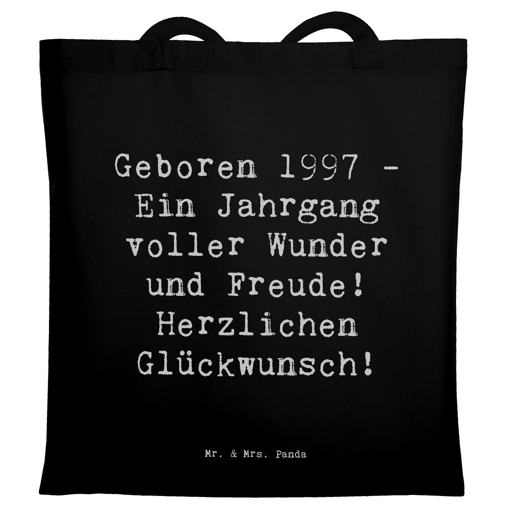 Tragetasche Spruch 1997 Geburtstag Beuteltasche, Beutel, Einkaufstasche, Jutebeutel, Stoffbeutel, Tasche, Shopper, Umhängetasche, Strandtasche, Schultertasche, Stofftasche, Tragetasche, Badetasche, Jutetasche, Einkaufstüte, Laptoptasche, Geburtstag, Geburtstagsgeschenk, Geschenk