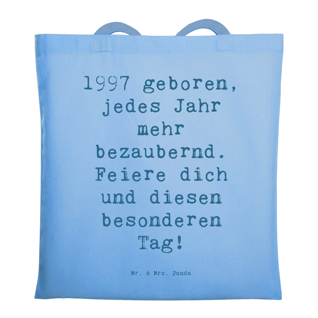 Tragetasche Spruch 1997 Geburtstag Charmant Beuteltasche, Beutel, Einkaufstasche, Jutebeutel, Stoffbeutel, Tasche, Shopper, Umhängetasche, Strandtasche, Schultertasche, Stofftasche, Tragetasche, Badetasche, Jutetasche, Einkaufstüte, Laptoptasche, Geburtstag, Geburtstagsgeschenk, Geschenk