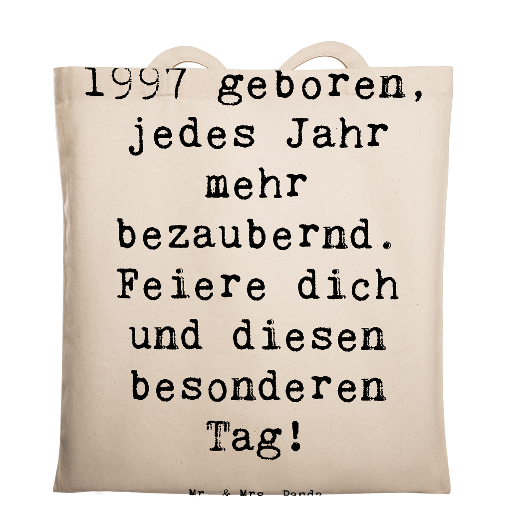 Tragetasche Spruch 1997 Geburtstag Charmant Beuteltasche, Beutel, Einkaufstasche, Jutebeutel, Stoffbeutel, Tasche, Shopper, Umhängetasche, Strandtasche, Schultertasche, Stofftasche, Tragetasche, Badetasche, Jutetasche, Einkaufstüte, Laptoptasche, Geburtstag, Geburtstagsgeschenk, Geschenk