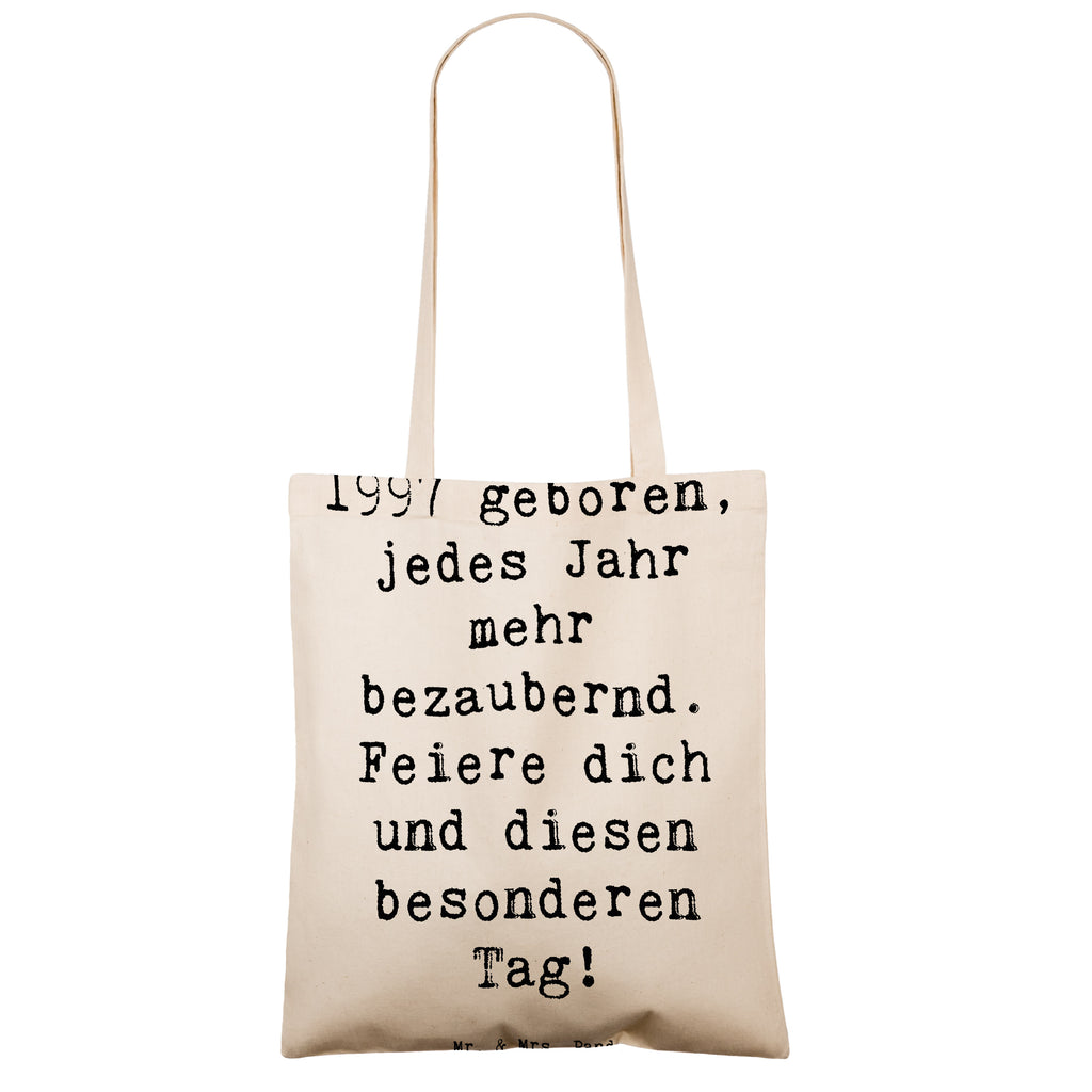 Tragetasche Spruch 1997 Geburtstag Charmant Beuteltasche, Beutel, Einkaufstasche, Jutebeutel, Stoffbeutel, Tasche, Shopper, Umhängetasche, Strandtasche, Schultertasche, Stofftasche, Tragetasche, Badetasche, Jutetasche, Einkaufstüte, Laptoptasche, Geburtstag, Geburtstagsgeschenk, Geschenk