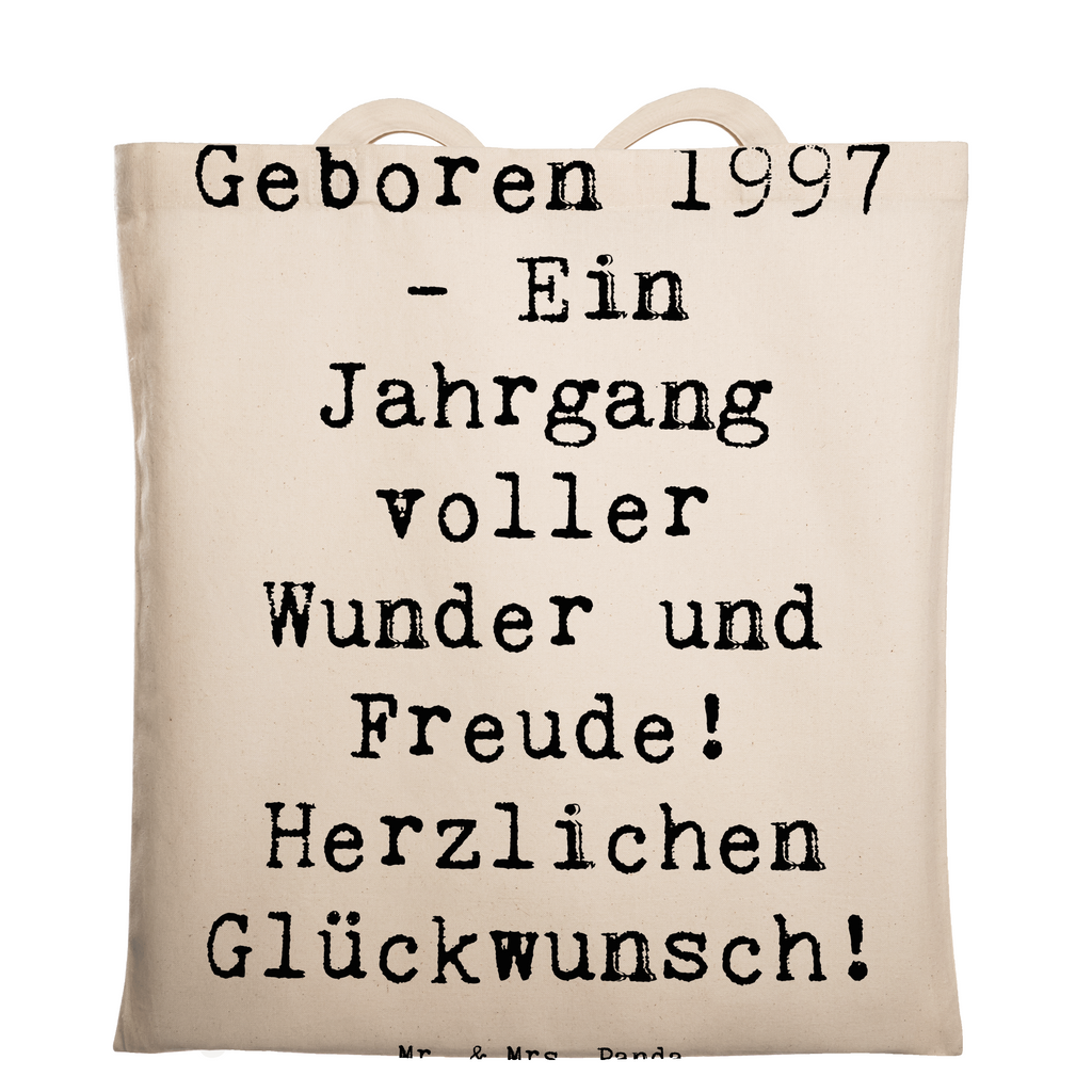 Tragetasche Spruch 1997 Geburtstag Beuteltasche, Beutel, Einkaufstasche, Jutebeutel, Stoffbeutel, Tasche, Shopper, Umhängetasche, Strandtasche, Schultertasche, Stofftasche, Tragetasche, Badetasche, Jutetasche, Einkaufstüte, Laptoptasche, Geburtstag, Geburtstagsgeschenk, Geschenk