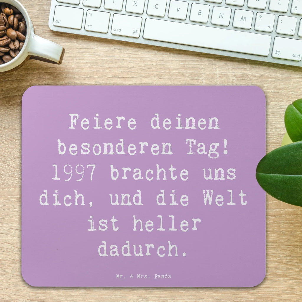 Mauspad Spruch 1997 Geburtstag Mousepad, Computer zubehör, Büroausstattung, PC Zubehör, Arbeitszimmer, Mauspad, Einzigartiges Mauspad, Designer Mauspad, Mausunterlage, Mauspad Büro, Geburtstag, Geburtstagsgeschenk, Geschenk