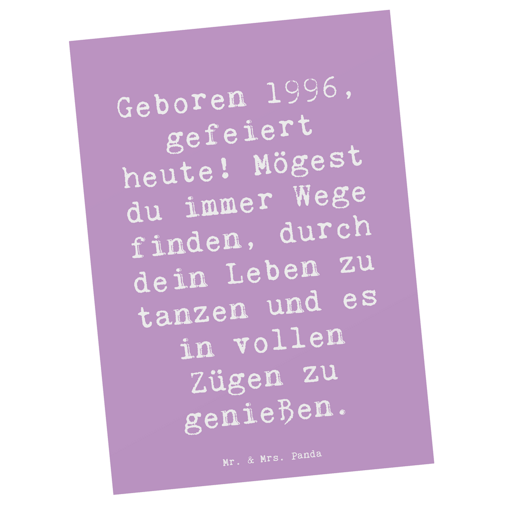 Postkarte Spruch 1996 Geburtstag Postkarte, Karte, Geschenkkarte, Grußkarte, Einladung, Ansichtskarte, Geburtstagskarte, Einladungskarte, Dankeskarte, Ansichtskarten, Einladung Geburtstag, Einladungskarten Geburtstag, Geburtstag, Geburtstagsgeschenk, Geschenk