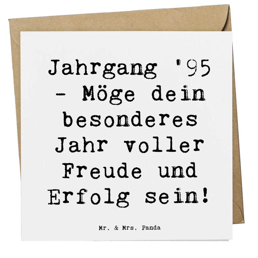 Deluxe Karte Spruch 1995 Geburtstag Karte, Grußkarte, Klappkarte, Einladungskarte, Glückwunschkarte, Hochzeitskarte, Geburtstagskarte, Hochwertige Grußkarte, Hochwertige Klappkarte, Geburtstag, Geburtstagsgeschenk, Geschenk