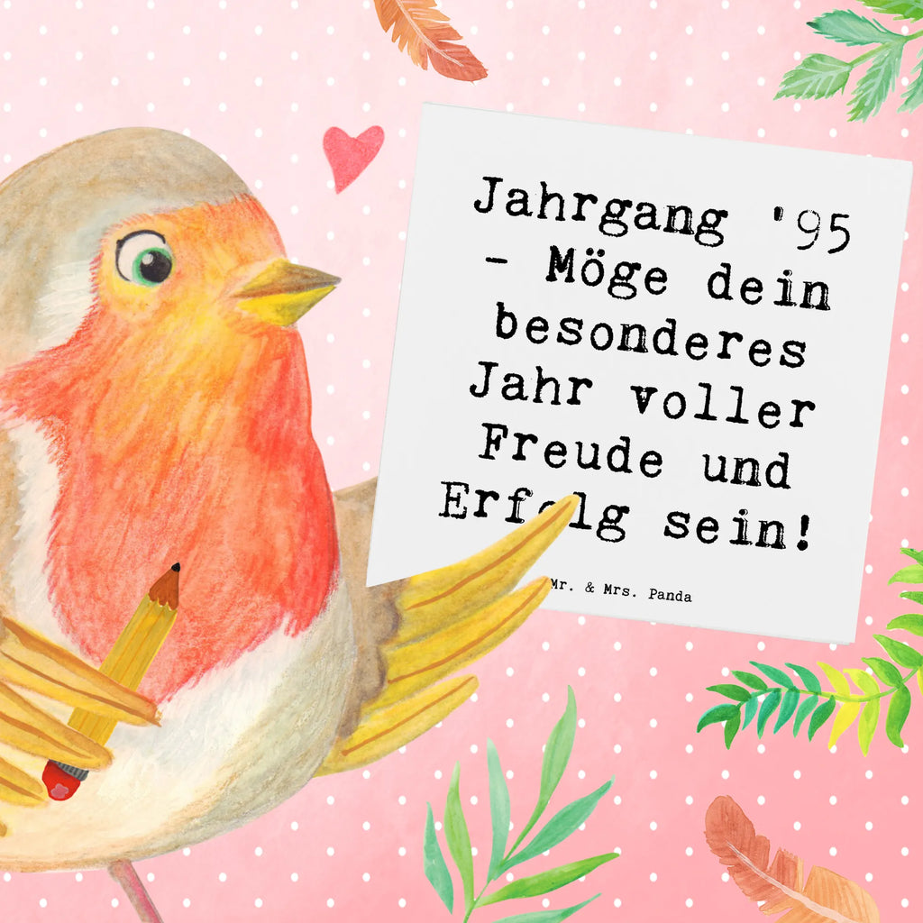 Deluxe Karte Spruch 1995 Geburtstag Karte, Grußkarte, Klappkarte, Einladungskarte, Glückwunschkarte, Hochzeitskarte, Geburtstagskarte, Hochwertige Grußkarte, Hochwertige Klappkarte, Geburtstag, Geburtstagsgeschenk, Geschenk