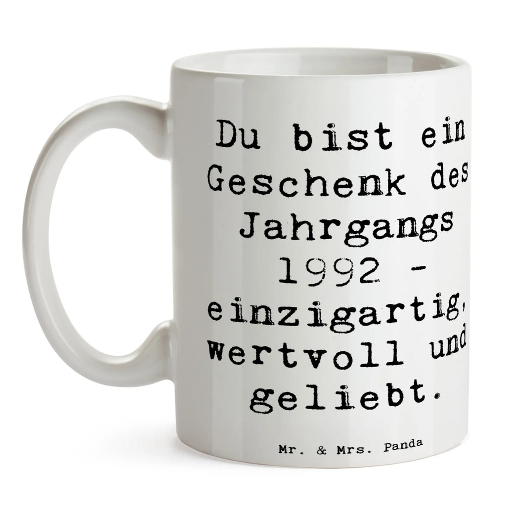 Tasse Spruch 1992 Geburtstag Geschenk Tasse, Kaffeetasse, Teetasse, Becher, Kaffeebecher, Teebecher, Keramiktasse, Porzellantasse, Büro Tasse, Geschenk Tasse, Tasse Sprüche, Tasse Motive, Kaffeetassen, Tasse bedrucken, Designer Tasse, Cappuccino Tassen, Schöne Teetassen, Geburtstag, Geburtstagsgeschenk, Geschenk