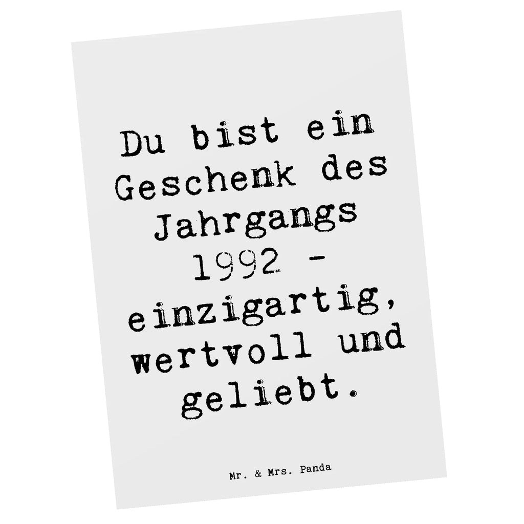 Postkarte Spruch 1992 Geburtstag Geschenk Postkarte, Karte, Geschenkkarte, Grußkarte, Einladung, Ansichtskarte, Geburtstagskarte, Einladungskarte, Dankeskarte, Ansichtskarten, Einladung Geburtstag, Einladungskarten Geburtstag, Geburtstag, Geburtstagsgeschenk, Geschenk