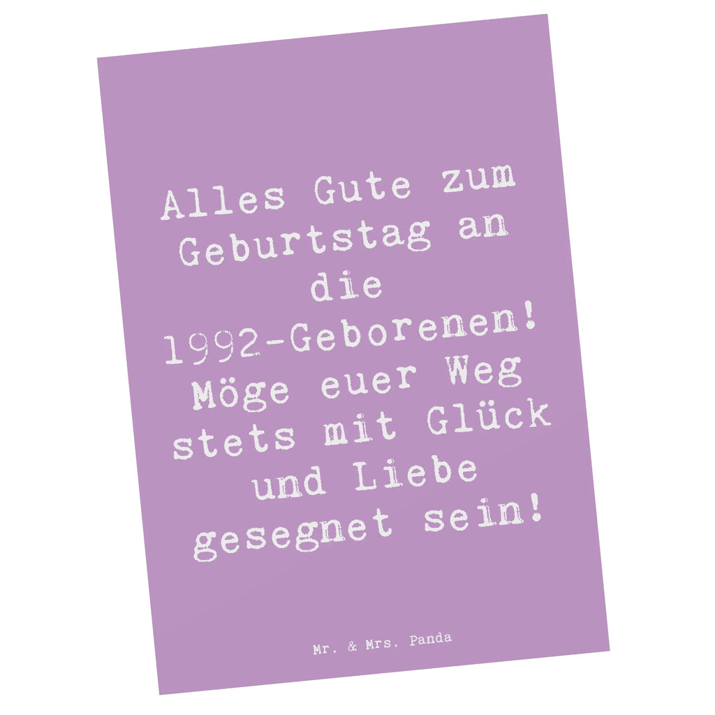 Postkarte Spruch 1992 Geburtstag Postkarte, Karte, Geschenkkarte, Grußkarte, Einladung, Ansichtskarte, Geburtstagskarte, Einladungskarte, Dankeskarte, Ansichtskarten, Einladung Geburtstag, Einladungskarten Geburtstag, Geburtstag, Geburtstagsgeschenk, Geschenk