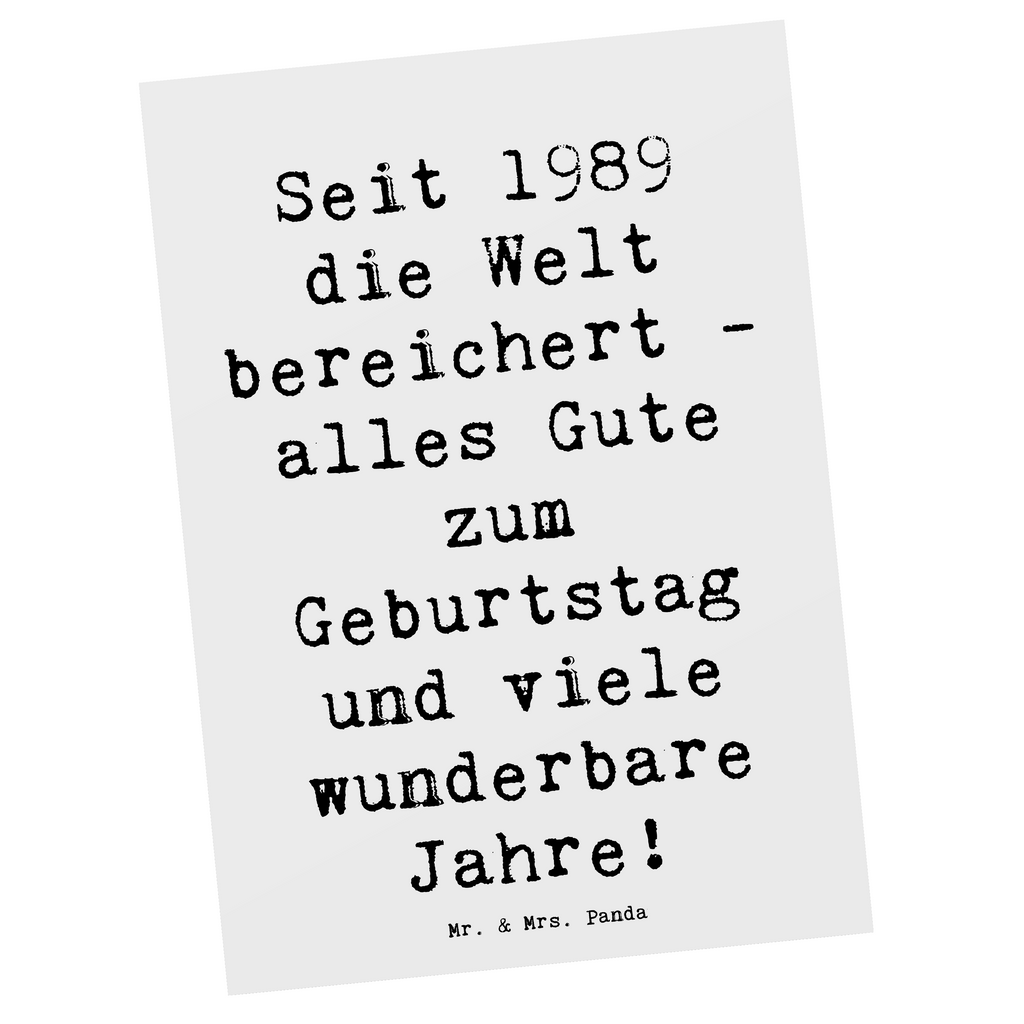 Postkarte Spruch 1989 Geburtstag Postkarte, Karte, Geschenkkarte, Grußkarte, Einladung, Ansichtskarte, Geburtstagskarte, Einladungskarte, Dankeskarte, Ansichtskarten, Einladung Geburtstag, Einladungskarten Geburtstag, Geburtstag, Geburtstagsgeschenk, Geschenk