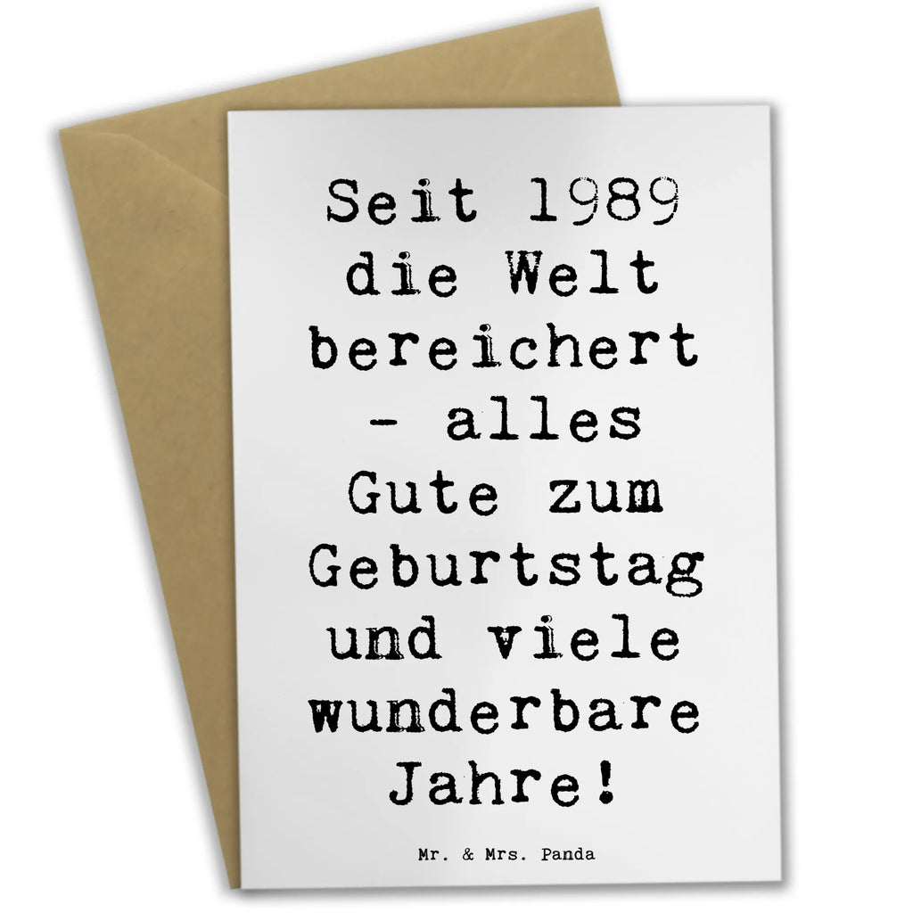 Grußkarte Spruch 1989 Geburtstag Grußkarte, Klappkarte, Einladungskarte, Glückwunschkarte, Hochzeitskarte, Geburtstagskarte, Karte, Ansichtskarten, Geburtstag, Geburtstagsgeschenk, Geschenk