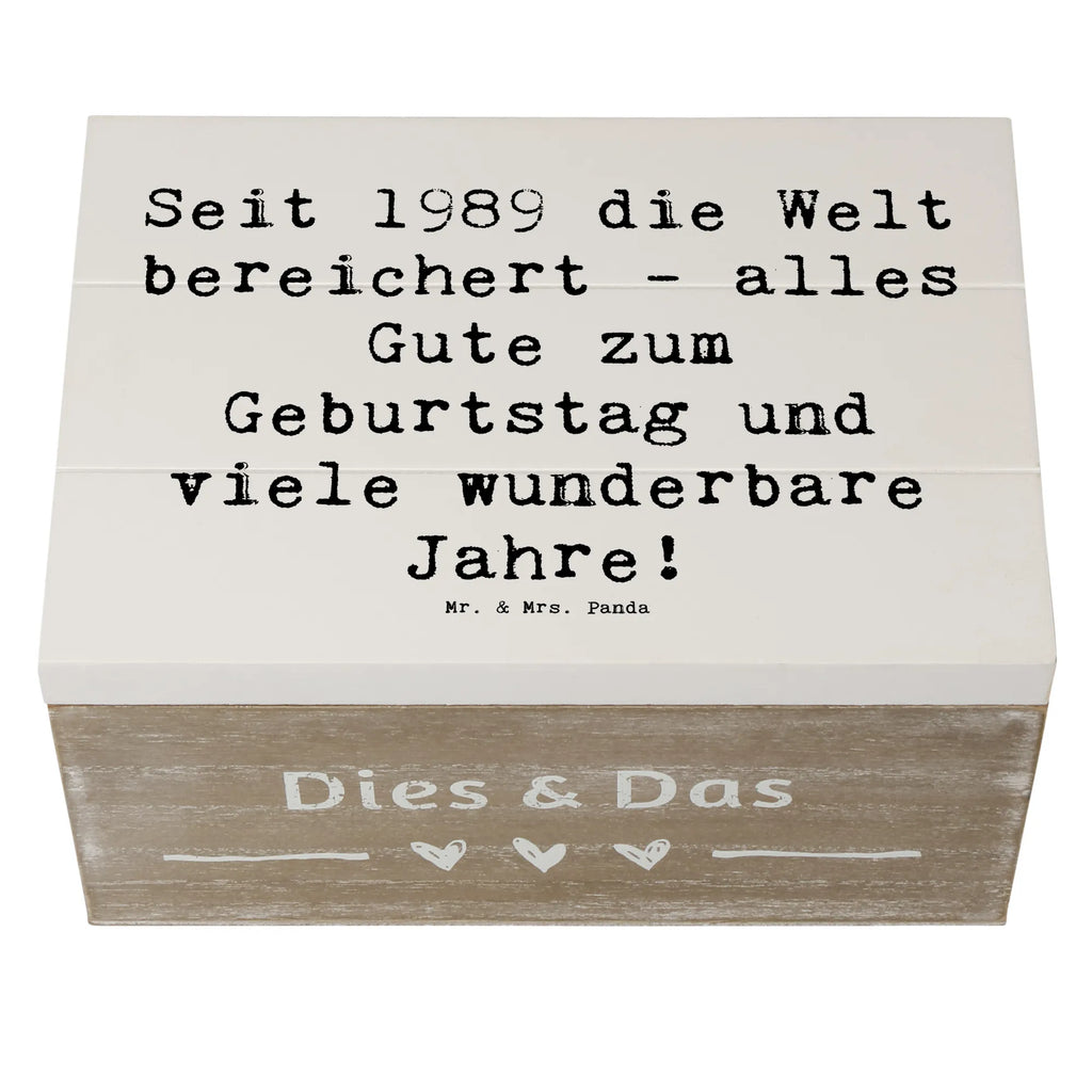 Holzkiste Spruch 1989 Geburtstag Holzkiste, Kiste, Schatzkiste, Truhe, Schatulle, XXL, Erinnerungsbox, Erinnerungskiste, Dekokiste, Aufbewahrungsbox, Geschenkbox, Geschenkdose, Geburtstag, Geburtstagsgeschenk, Geschenk