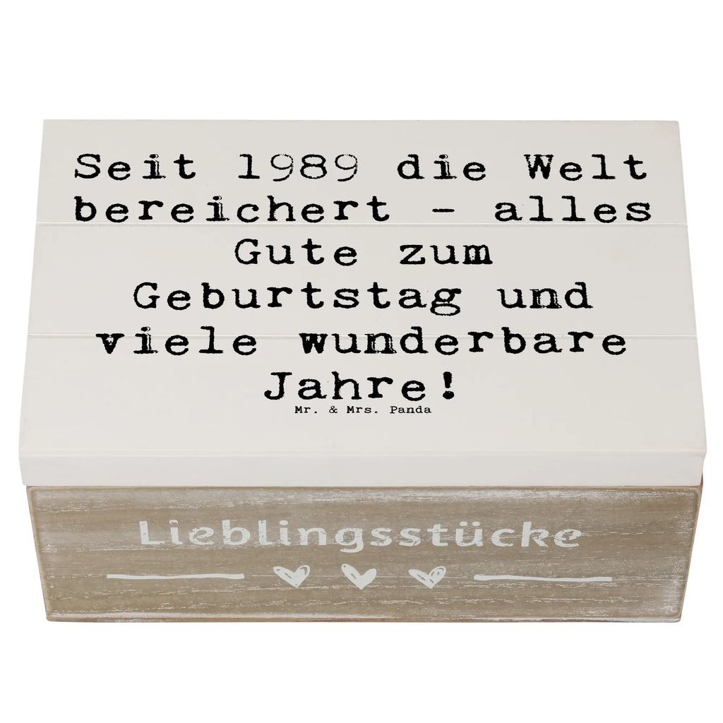 Holzkiste Spruch 1989 Geburtstag Holzkiste, Kiste, Schatzkiste, Truhe, Schatulle, XXL, Erinnerungsbox, Erinnerungskiste, Dekokiste, Aufbewahrungsbox, Geschenkbox, Geschenkdose, Geburtstag, Geburtstagsgeschenk, Geschenk