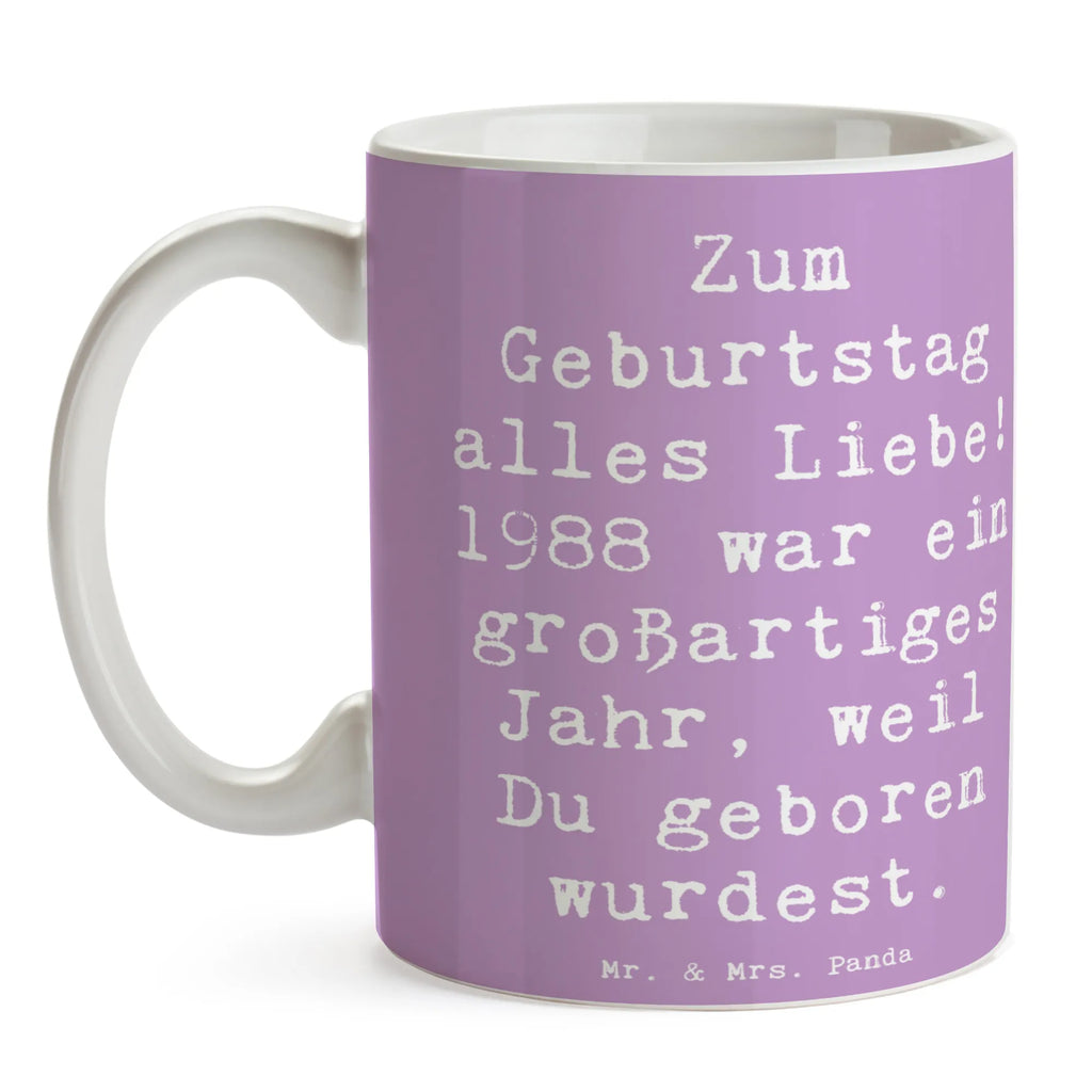 Tasse Spruch 1988 Geburtstag Tasse, Kaffeetasse, Teetasse, Becher, Kaffeebecher, Teebecher, Keramiktasse, Porzellantasse, Büro Tasse, Geschenk Tasse, Tasse Sprüche, Tasse Motive, Kaffeetassen, Tasse bedrucken, Designer Tasse, Cappuccino Tassen, Schöne Teetassen, Geburtstag, Geburtstagsgeschenk, Geschenk