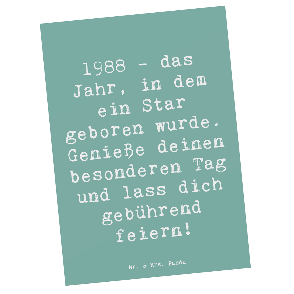 Postkarte Spruch 1988 Geburtstag Postkarte, Karte, Geschenkkarte, Grußkarte, Einladung, Ansichtskarte, Geburtstagskarte, Einladungskarte, Dankeskarte, Ansichtskarten, Einladung Geburtstag, Einladungskarten Geburtstag, Geburtstag, Geburtstagsgeschenk, Geschenk