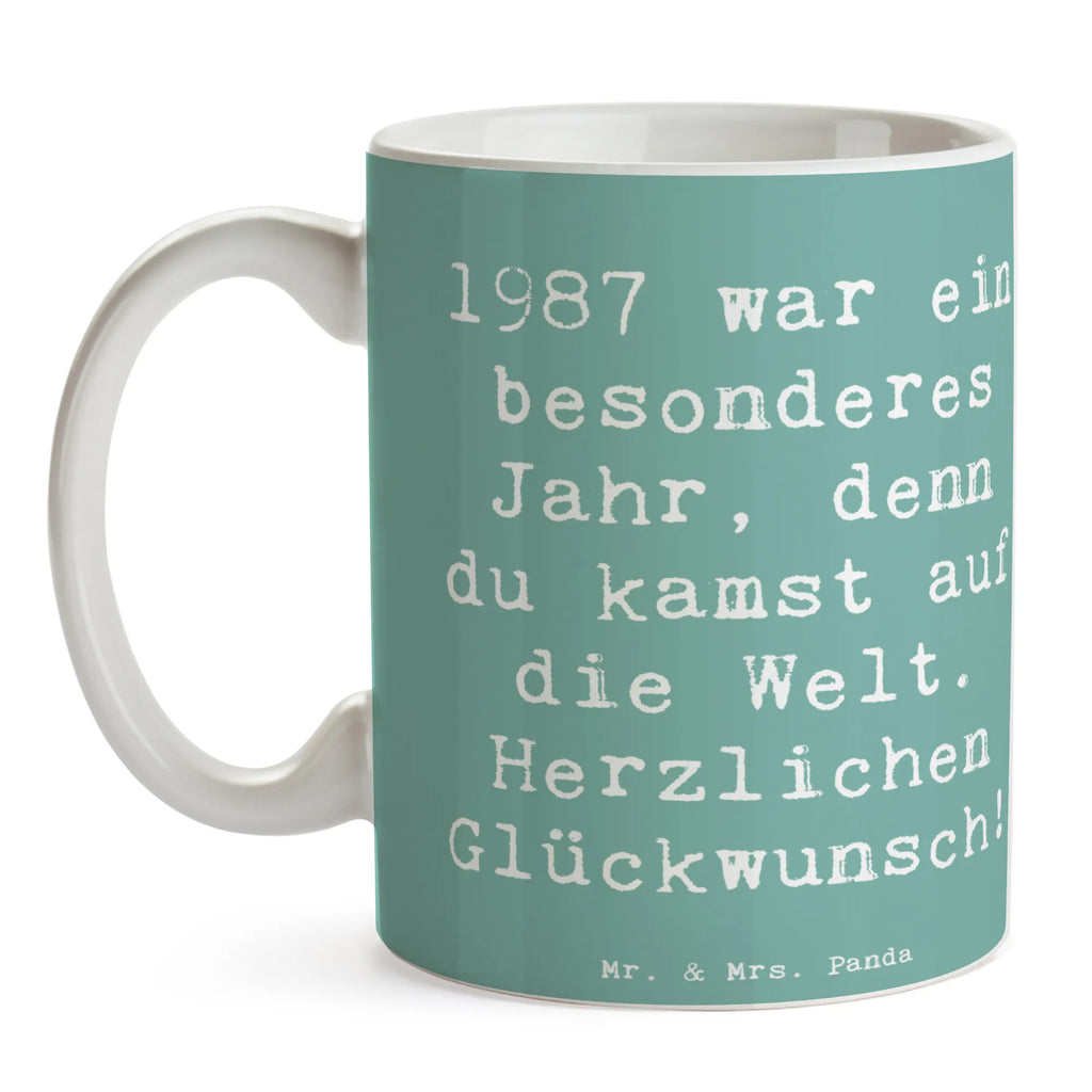 Tasse Spruch 1987 Geburtstag Tasse, Kaffeetasse, Teetasse, Becher, Kaffeebecher, Teebecher, Keramiktasse, Porzellantasse, Büro Tasse, Geschenk Tasse, Tasse Sprüche, Tasse Motive, Kaffeetassen, Tasse bedrucken, Designer Tasse, Cappuccino Tassen, Schöne Teetassen, Geburtstag, Geburtstagsgeschenk, Geschenk