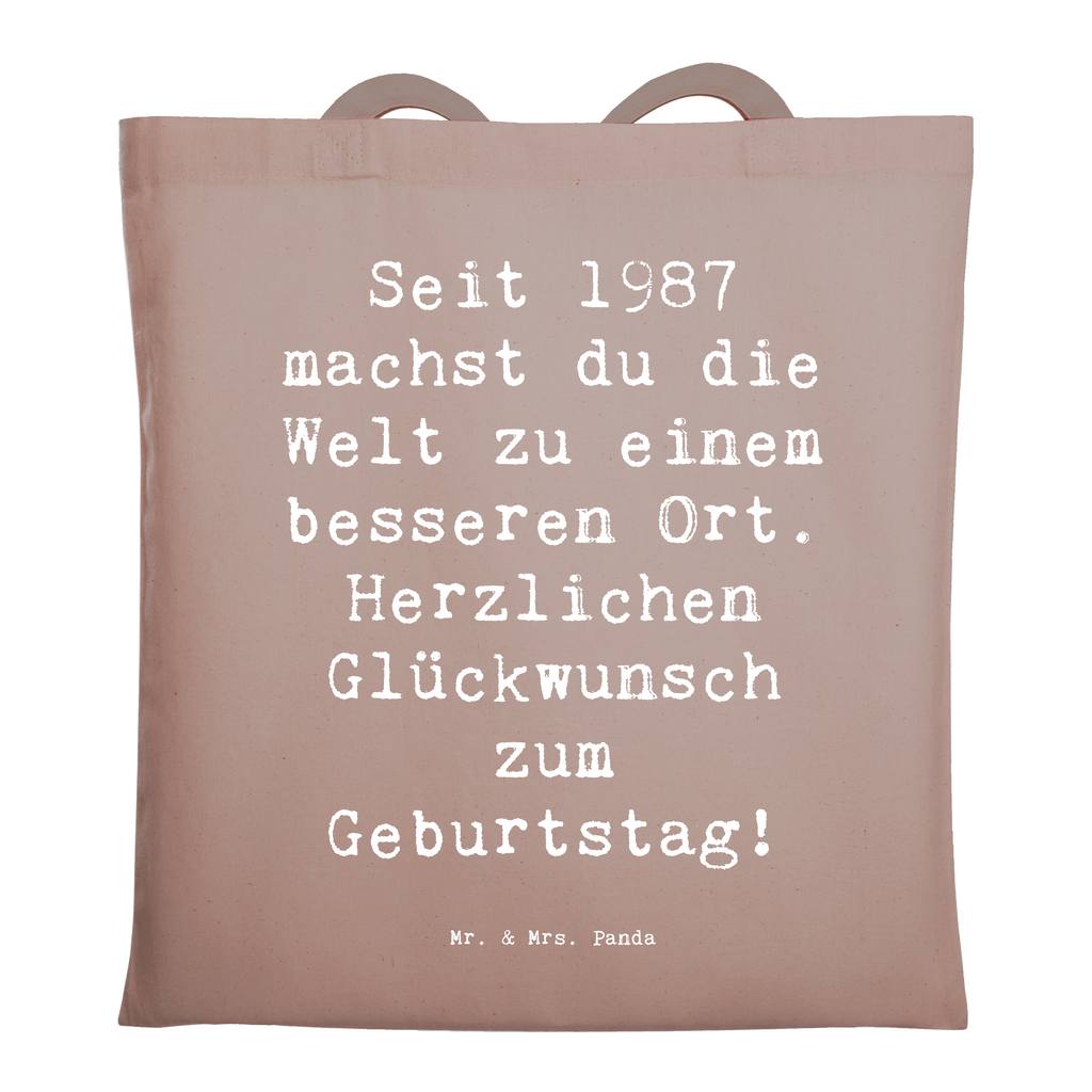 Tragetasche Spruch 1987 Geburtstag Beuteltasche, Beutel, Einkaufstasche, Jutebeutel, Stoffbeutel, Tasche, Shopper, Umhängetasche, Strandtasche, Schultertasche, Stofftasche, Tragetasche, Badetasche, Jutetasche, Einkaufstüte, Laptoptasche, Geburtstag, Geburtstagsgeschenk, Geschenk