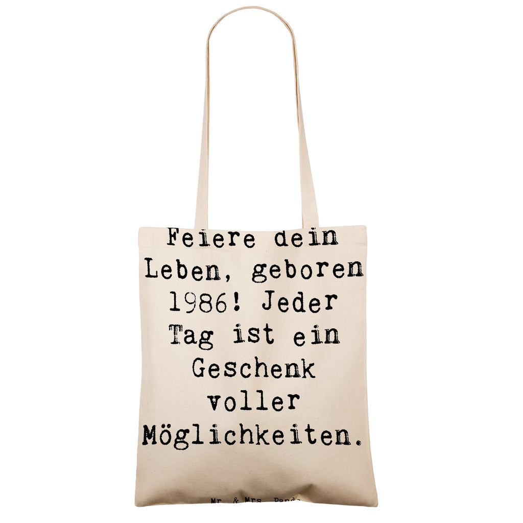 Tragetasche Spruch 1986 Geburtstag Beuteltasche, Beutel, Einkaufstasche, Jutebeutel, Stoffbeutel, Tasche, Shopper, Umhängetasche, Strandtasche, Schultertasche, Stofftasche, Tragetasche, Badetasche, Jutetasche, Einkaufstüte, Laptoptasche, Geburtstag, Geburtstagsgeschenk, Geschenk