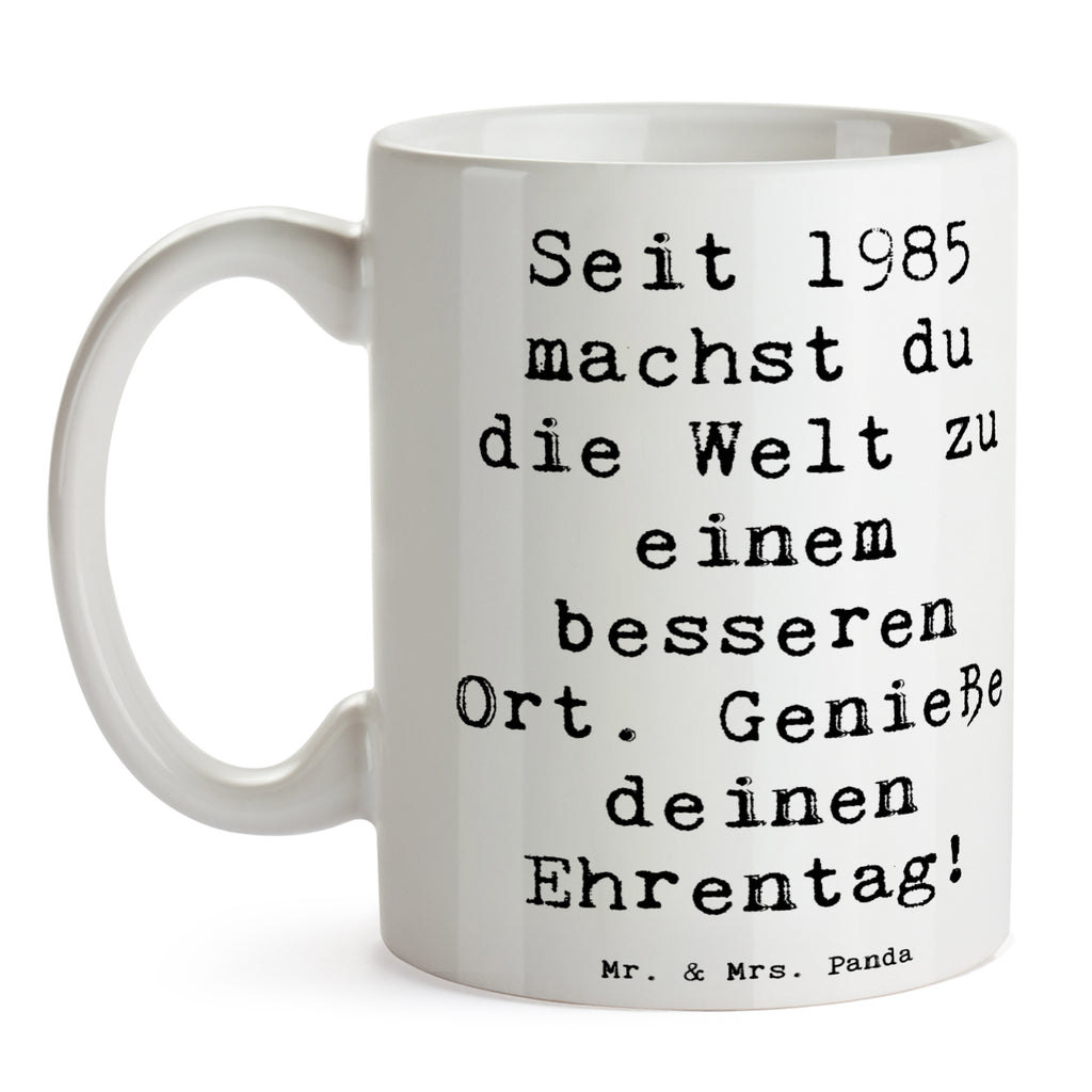 Tasse Spruch 1985 Geburtstag Tasse, Kaffeetasse, Teetasse, Becher, Kaffeebecher, Teebecher, Keramiktasse, Porzellantasse, Büro Tasse, Geschenk Tasse, Tasse Sprüche, Tasse Motive, Kaffeetassen, Tasse bedrucken, Designer Tasse, Cappuccino Tassen, Schöne Teetassen, Geburtstag, Geburtstagsgeschenk, Geschenk