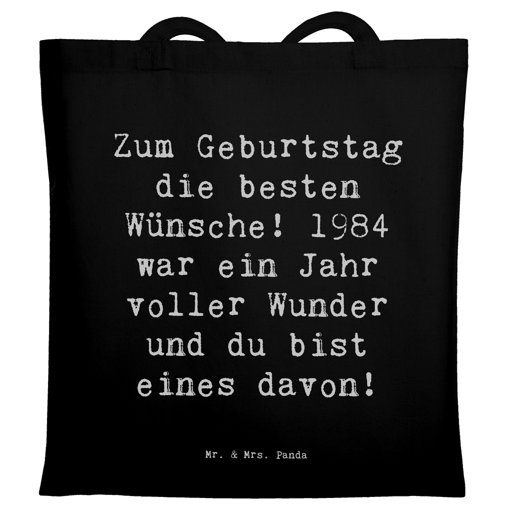 Tragetasche Spruch 1984 Geburtstag Beuteltasche, Beutel, Einkaufstasche, Jutebeutel, Stoffbeutel, Tasche, Shopper, Umhängetasche, Strandtasche, Schultertasche, Stofftasche, Tragetasche, Badetasche, Jutetasche, Einkaufstüte, Laptoptasche, Geburtstag, Geburtstagsgeschenk, Geschenk